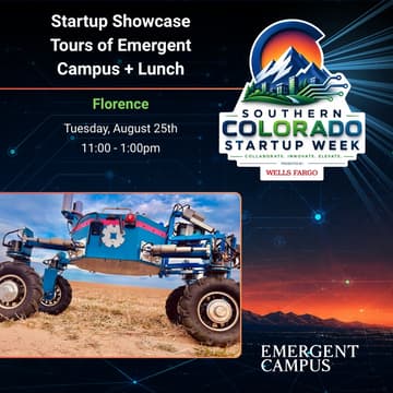 Cover Image for Startup Showcase Tours of Emergent Campus + Lunch