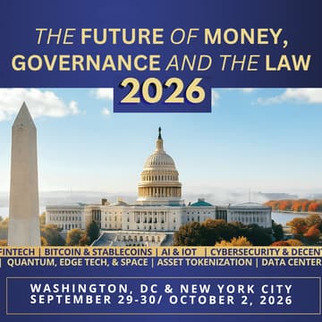 Cover Image for The Future of Money, Governance, and the Law 2026 - Washington D.C.