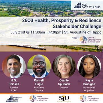Cover Image for AEG East St. Louis 26Q3 Health, Prosperity & Resilience Stakeholder Challenge