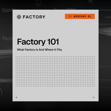 Cover Image for Factory 101 | Webinar