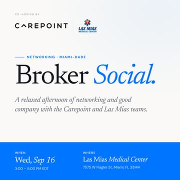Cover Image for Broker Social · Carepoint × Las Mias Medical Center