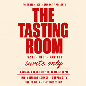 Cover Image for The Tasting Room: Meet 30+ Vetted LA Creators