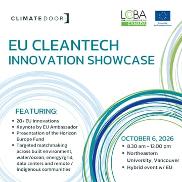 Cover Image for EU Cleantech Innovation Showcase