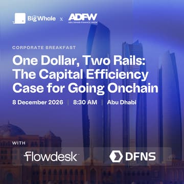 Cover Image for One Dollar, Two Rails: The Capital Efficiency Case for Going Onchain