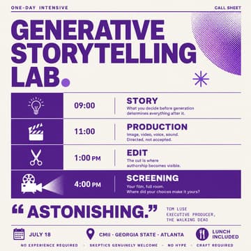 Cover Image for Generative Storytelling Lab