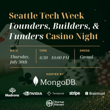 Cover Image for EVENT UPDATE: Now Partnering with Mongo DB for Casino Night