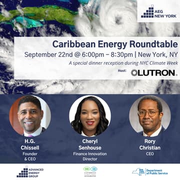 Cover Image for Caribbean Energy Roundtable @ Climate Week