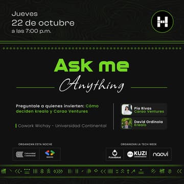 Cover Image for Ask Me Anything: cómo deciden Krealo y Carao Ventures