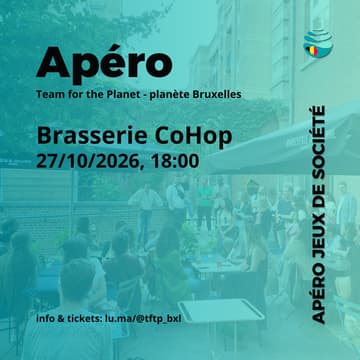 Cover Image for Apéro jeux de société 🍻 (Planète Bruxelles)