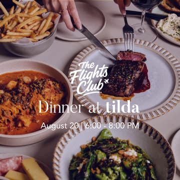 Cover Image for The Flights Club Dinner at tilda