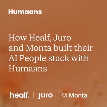 Cover Image for How Healf, Juro & Monta built their AI People stack with Humaans