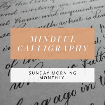Cover Image for Mindful Calligraphy Workshop