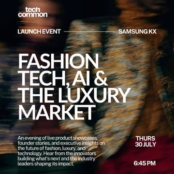 Cover Image for Launch Event: Fashion Tech, AI & Luxury