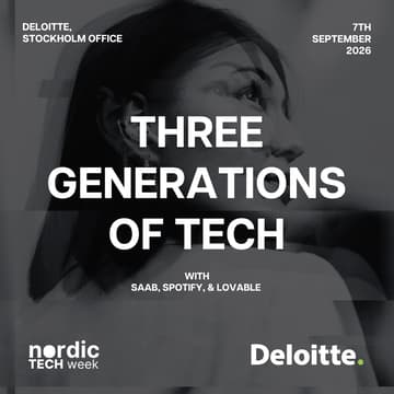 Cover Image for Three generations of tech with SAAB, Spotify and Lovable