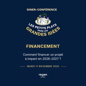Cover Image for Dîner-Conférence - Financer un projet à impact en 2027