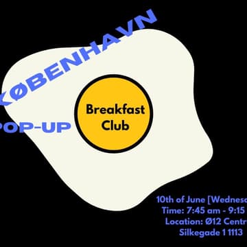 Cover Image for Breakfast Club: Copenhagen pop-up