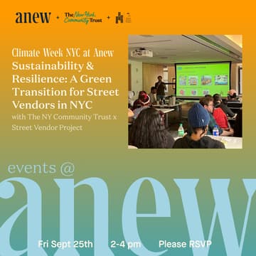 Cover Image for Sustainability & Resilience: A Green Transition for Street Vendors in NYC, with The New York Community Trust x Street Vendor Project