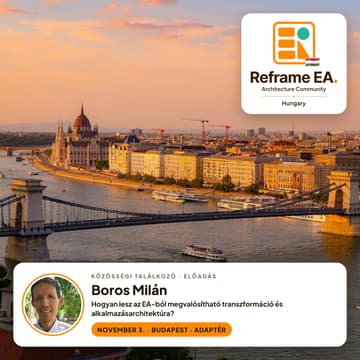 Cover Image for Reframe EA. – Architekti közösség találkozó - 2026.11.03.