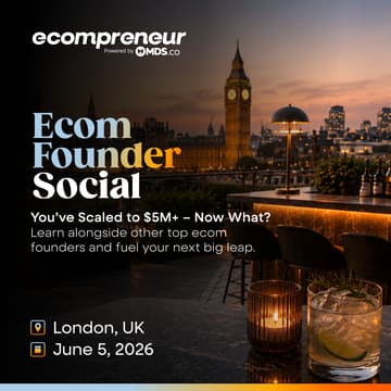 Cover Image for London Ecom Founder Social June 2026