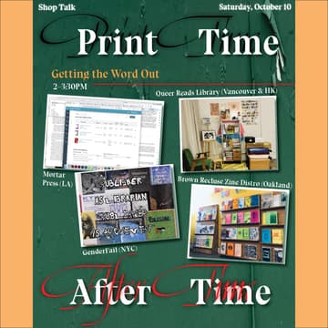Cover Image for Shop Talk: Getting the Word Out