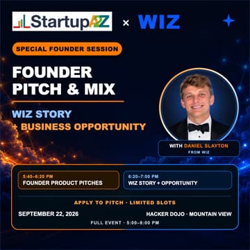 Cover Image for Founder Pitch & Mix + Wiz Story + Business Opportunities
