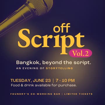 Cover Image for Off Script - An Evening of Storytelling