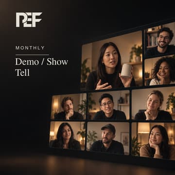 Cover Image for PEF - Monthly Demo/Show/Tell