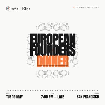 Cover Image for European founders dinner