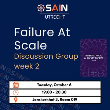 Cover Image for Discussion group - week 2 - What failure could look like at scale