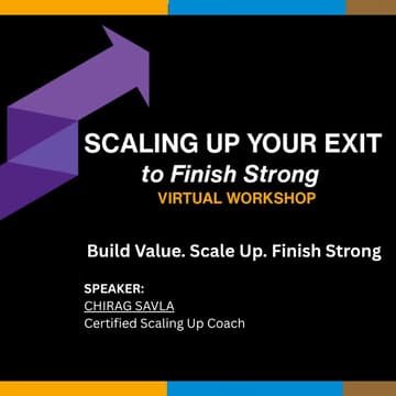 Cover Image for Finish Strong: Build an Exit-Ready Company (Even If You’re Not Selling Yet)