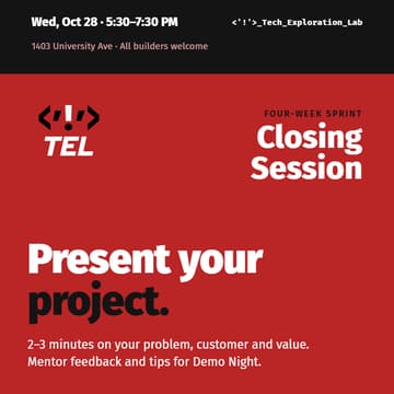 Cover Image for Present & Get Feedback: Four-Week Sprint Closing Session