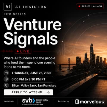 Cover Image for AI Insiders: Venture Signals Live