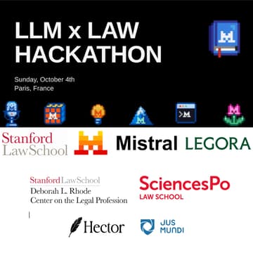 Cover Image for LLM x Law Hackathon in Paris #2