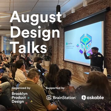 Cover Image for ☀️🧑‍🏫 August Design Talks with Daniela Ocana and Arix King 🤓🗽