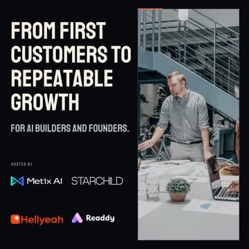 Cover Image for From First Customers to Repeatable Growth