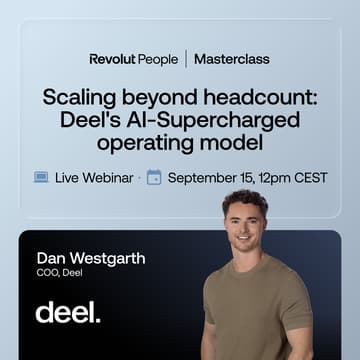 Cover Image for Scaling beyond headcount: Deel's AI-Supercharged operating model