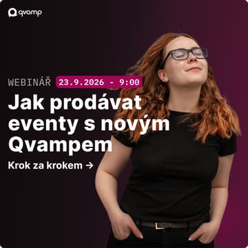 Cover Image for Webinář - Prodej eventů v novém Qvampu