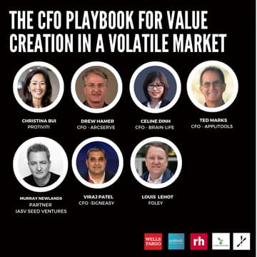 Cover Image for The CFO Playbook for Value Creation in a Volatile Market