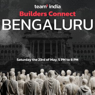 Cover Image for Team1 Builder Connect: Bengaluru