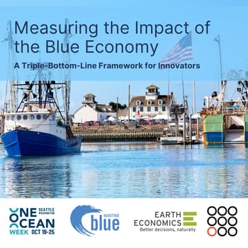 Cover Image for One Ocean Week - Triple Bottom Line Impact Analysis for the Blue Economy