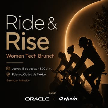 Cover Image for Ride & Rise · Women Tech Brunch