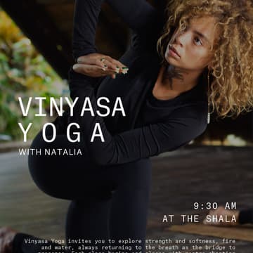 Cover Image for Vinyasa Yoga w/ Nati Orlova