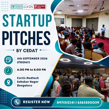 Cover Image for Startup Pitches by CEDAT