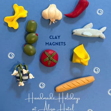 Cover Image for Clay Fridge Magnets - Holidays at Aliza Hotel