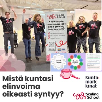 Cover Image for Mistä kuntasi elinvoima oikeasti syntyy? | 50 min työpaja Kuntamarkkinoilla!