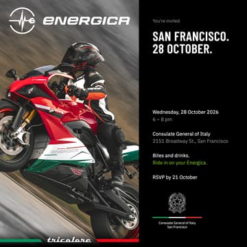Cover Image for Motor Valley to Silicon Valley: An Evening with Energica