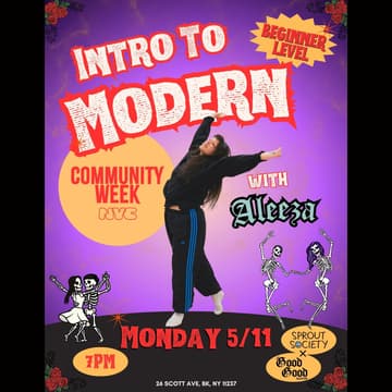 Cover Image for Intro to Modern with Aleeza & Sprout + Sip