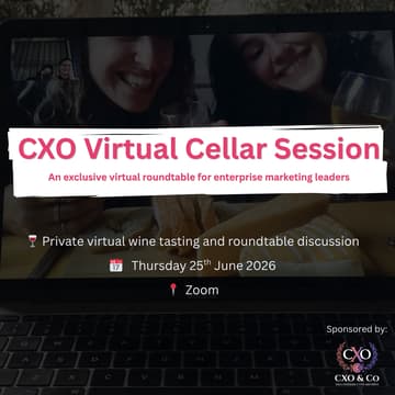 Cover Image for CXO Virtual Cellar Session 🍷