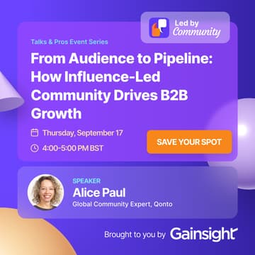 Cover Image for From Audience to Pipeline: How Influence-Led Community Drives B2B Growth