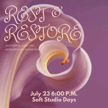 Cover Image for Restorative yoga And Journaling